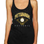 American Baseball Fan Vintage Distressed Field Sports Gift Tri-Blend Racerback Tank
