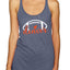 DEN Fantasy Football Sports Women's Triblend Racerback Tank
