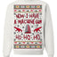 Nakatomi Christmas Party McClane Ugly Christmas Sweater Crewneck Sweatshirt