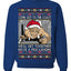 Nakatomi Christmas Party McClane Ugly Christmas Sweater Crewneck Sweatshirt
