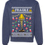 Fragile Leg Lamp Ugly Christmas Sweater Unisex Crewneck Graphic Sweatshirt