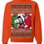 Funny Italian Christmas Donkey Ugly Christmas Sweater Crewneck Sweatshirt