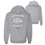 Vintage Distressed Genuine Ford Parts Cars and Trucks Front and Back Zip Up Hoodie Sweatshirt