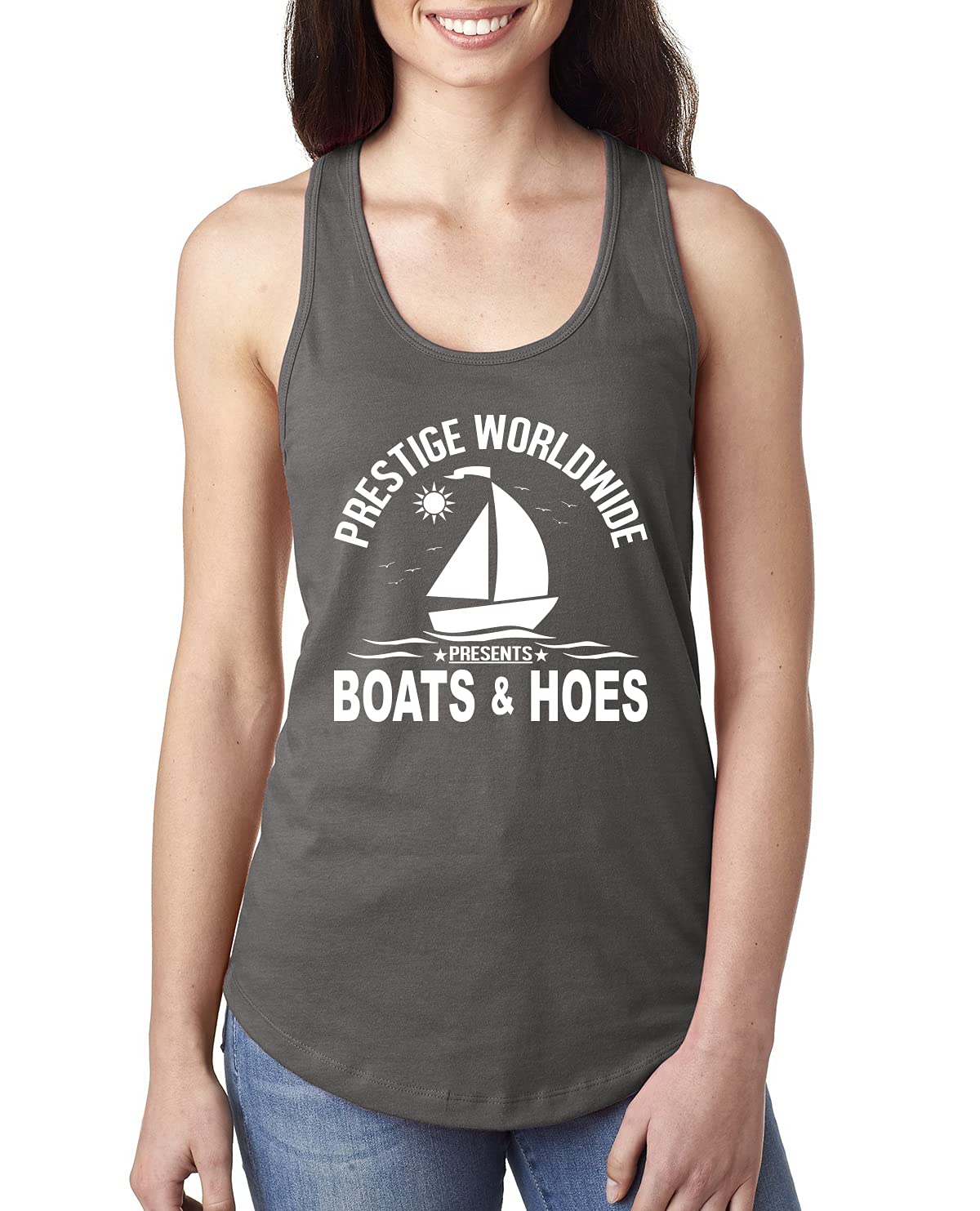 Funny Catalina Wine Mixer Island Pop Culture Ladies Racerback Tank Top