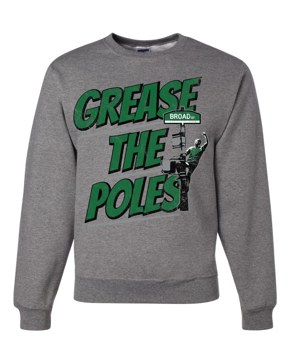 PHI Fantasy Football Sports Fan Pullover Soft Cotton Blend Graphic Unisex Crewneck Sweatshirt