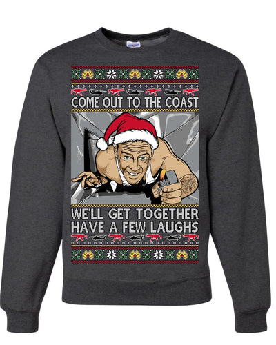 Nakatomi Christmas Party McClane Ugly Christmas Sweater Crewneck Sweatshirt