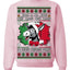 Funny Italian Christmas Donkey Ugly Christmas Sweater Crewneck Sweatshirt