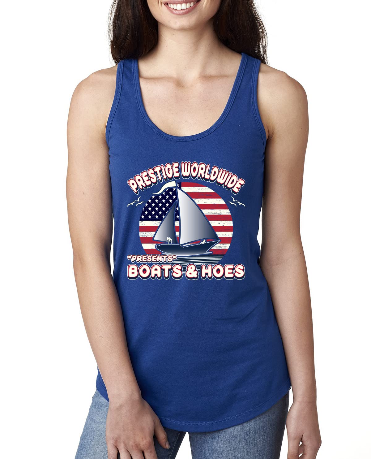 Funny Catalina Wine Mixer Island Pop Culture Ladies Racerback Tank Top