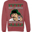 Shitter's Full Cousin Eddie Ugly Christmas Sweater Crewneck Sweatshirt