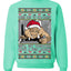 Nakatomi Christmas Party McClane Ugly Christmas Sweater Crewneck Sweatshirt