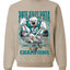 PHI Fantasy Football Sports Fan Pullover Soft Cotton Blend Graphic Unisex Crewneck Sweatshirt