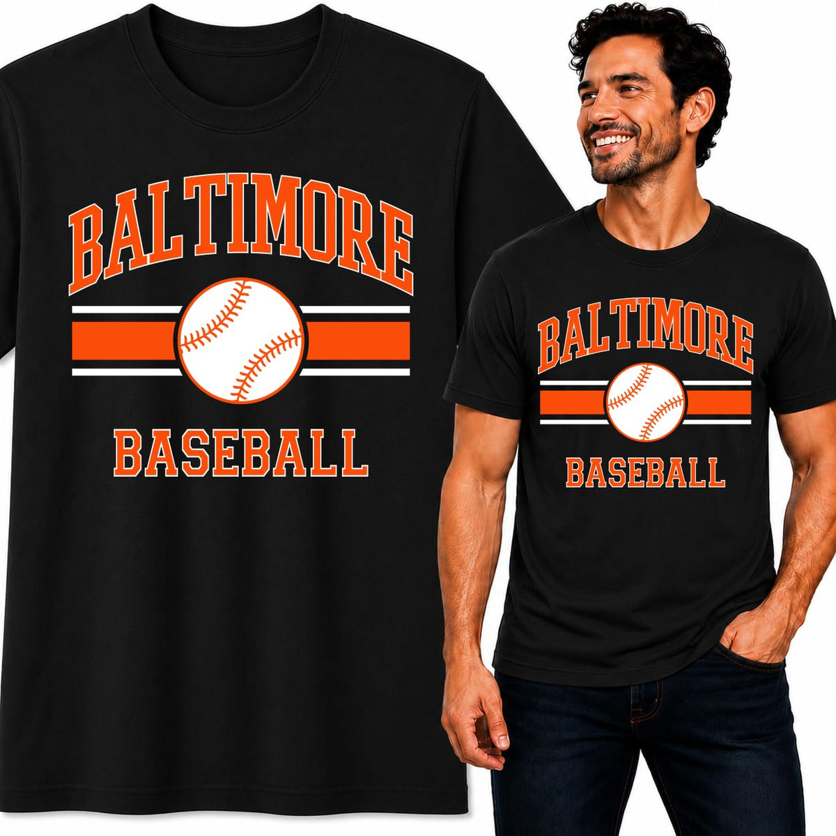 Hometown Fan Team Pride Baseball Shirt Unisex Sports Fan Baseball T-Shirt Game Day Apparel Gift