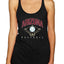 American Baseball Fan Vintage Distressed Field Sports Gift Tri-Blend Racerback Tank
