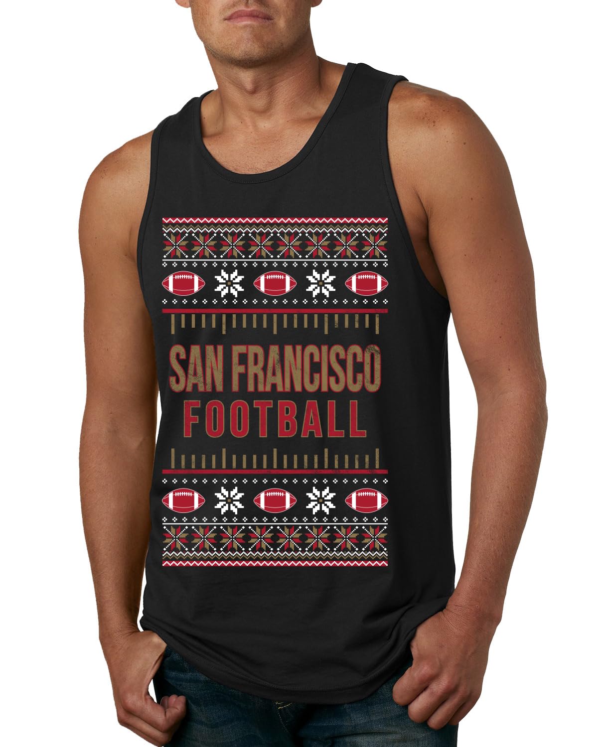 San Francisco Fan | SF Fantasy Football Sports Mens Tank Top