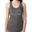 Vintage Ford Mustang Silver Honeycomb Grill Distressed Cars and Trucks Ladies Racerback Tank Top