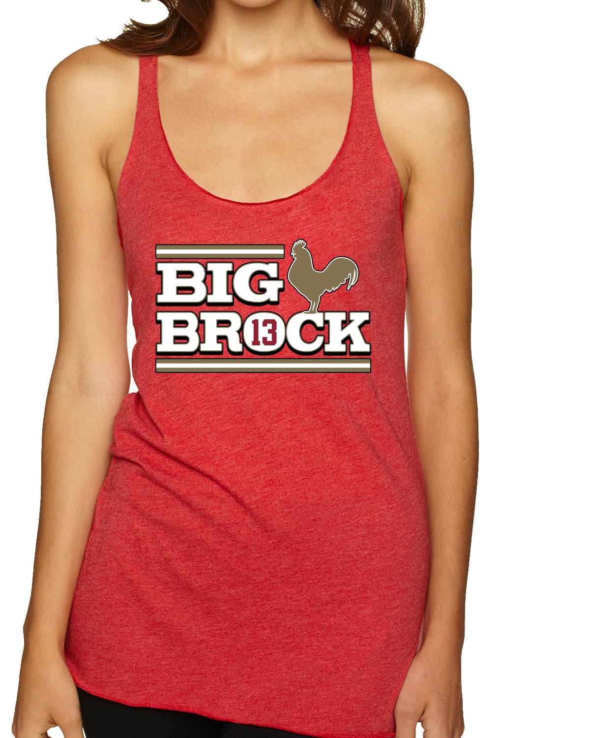 San Francisco Fan | SF Fantasy Football Sports Women's Triblend Racerback Tank
