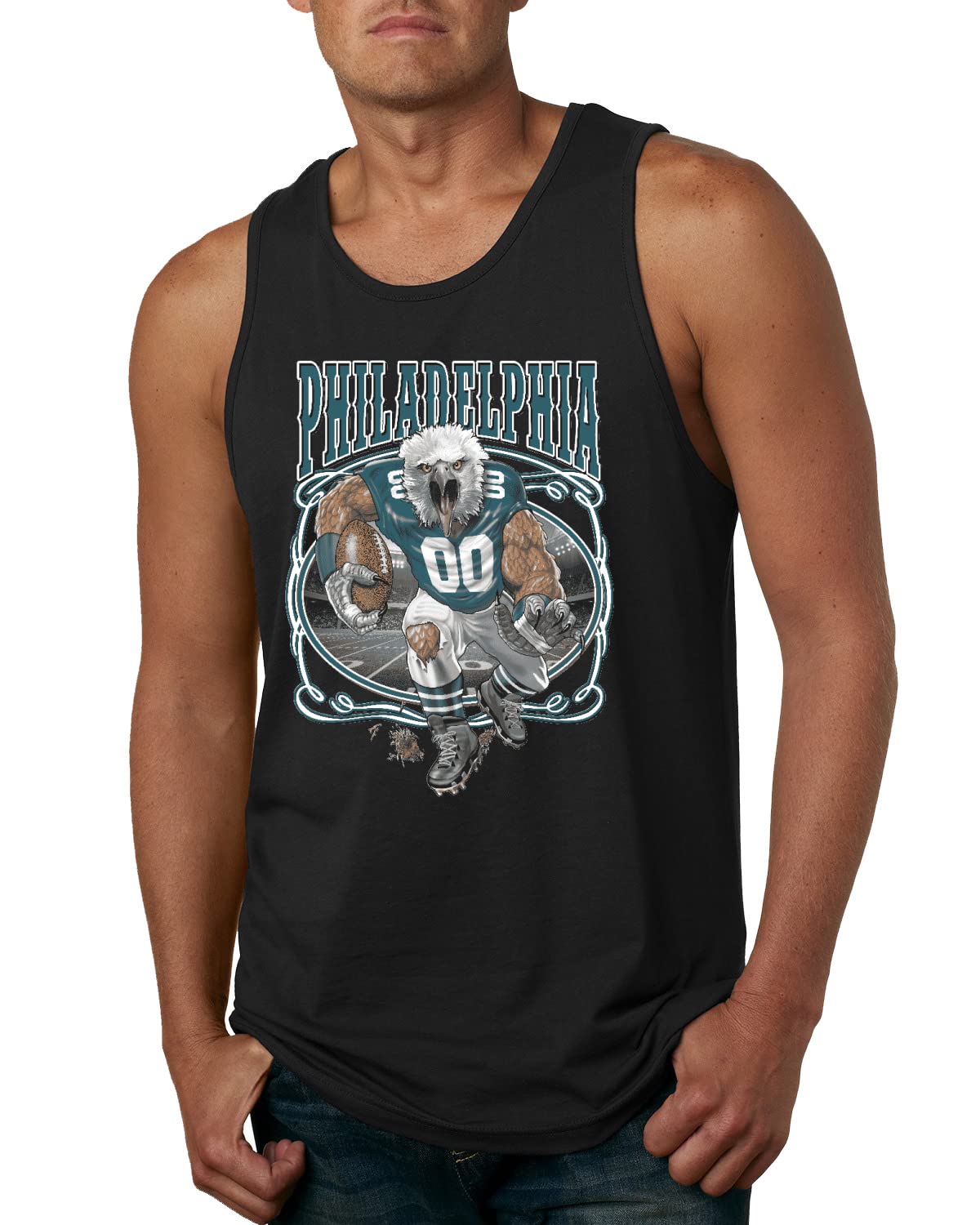 Philadelphia Fan | PHI Fantasy Football Sports Mens Tank Top