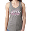 Its About To Get Miami Style Soccer Fan GOAT Sports Ladies Racerback Tank Top