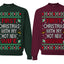 First Christmas With My Hot New Husband Wife Classic Newlywed Couple Sweatshirt
