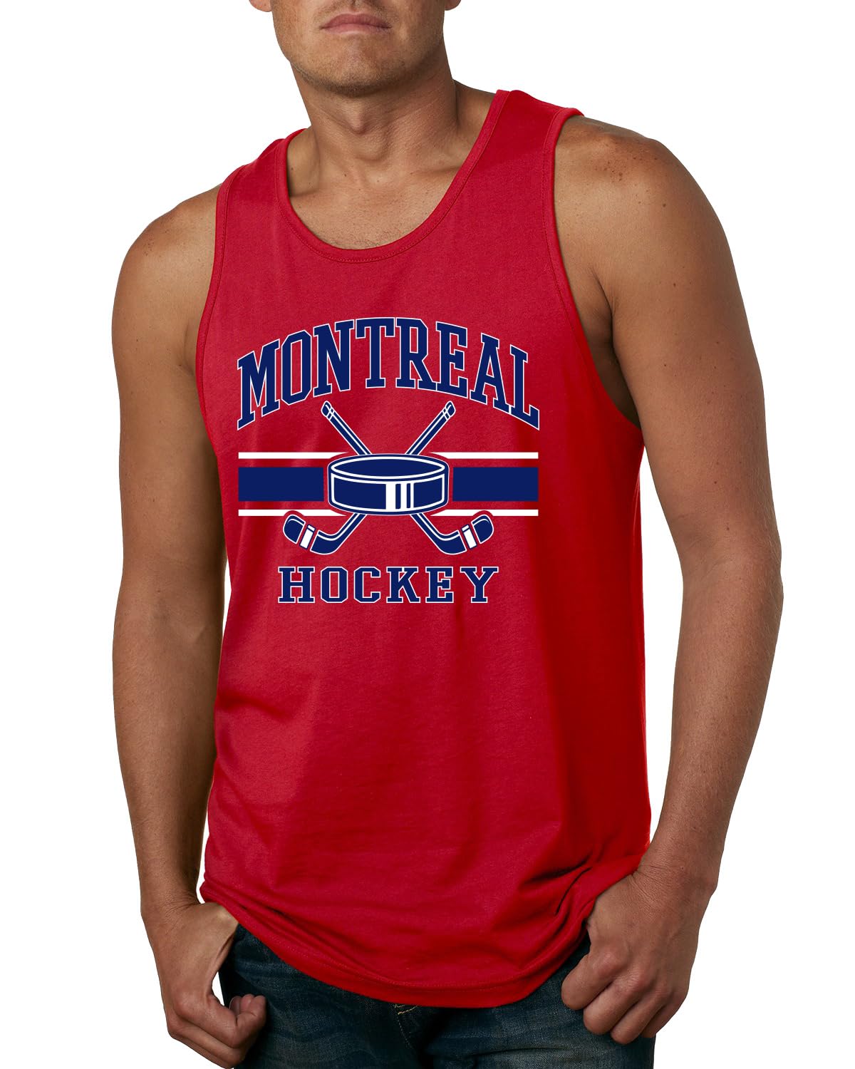 Hometown Fan Team Pride | Fantasy Hockey Fans Sports Mens Tank Top