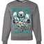 PHI Fantasy Football Sports Fan Pullover Soft Cotton Blend Graphic Unisex Crewneck Sweatshirt