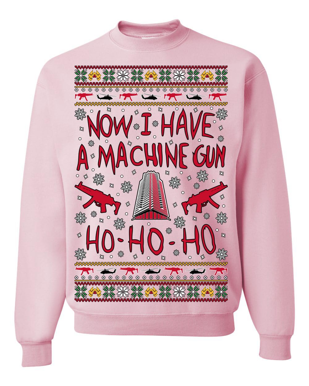 Nakatomi Christmas Party McClane Ugly Christmas Sweater Crewneck Sweatshirt