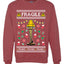 Fragile Leg Lamp Ugly Christmas Sweater Unisex Crewneck Graphic Sweatshirt