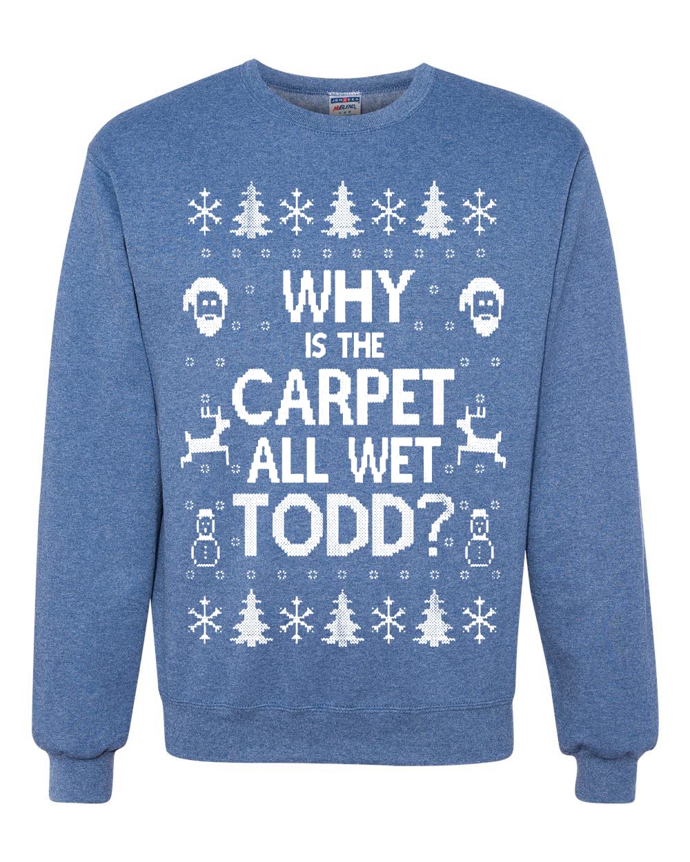 I Don't Know Margo Ugly Christmas Sweater Unisex Crewneck Sweatshirt