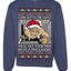 Nakatomi Christmas Party McClane Ugly Christmas Sweater Crewneck Sweatshirt
