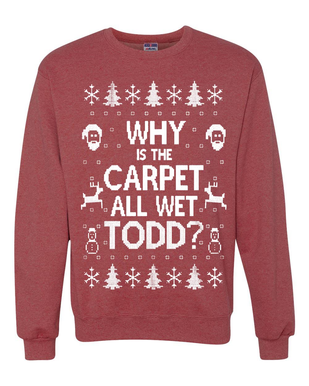 I Don't Know Margo Ugly Christmas Sweater Unisex Crewneck Sweatshirt
