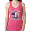 Funny Catalina Wine Mixer Island Pop Culture Ladies Racerback Tank Top