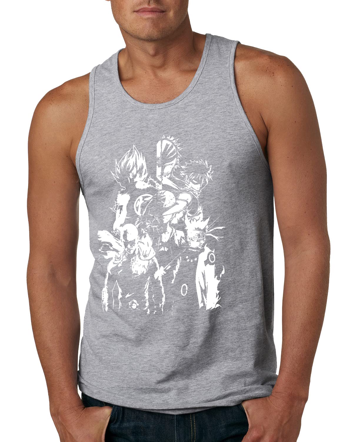 Japanese Anime Characters | Manga Lover Anime Mens Graphic Tank Top