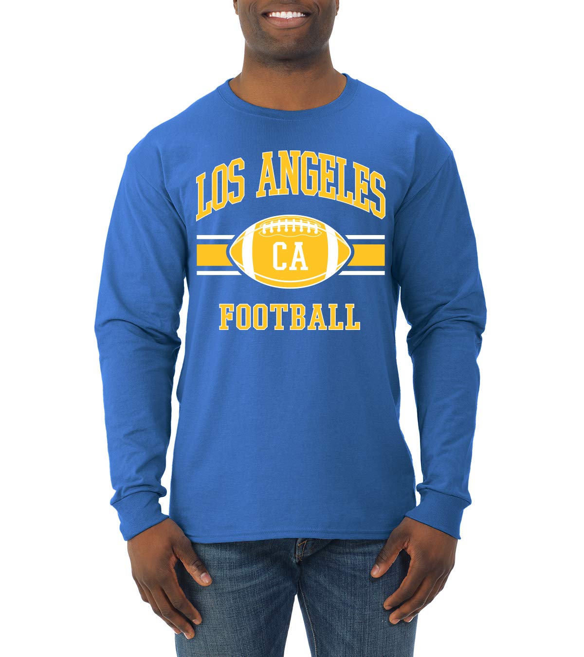 City of Arizona ARI American Football Fantasy Fan Sports Mens Long Sleeve Shirt