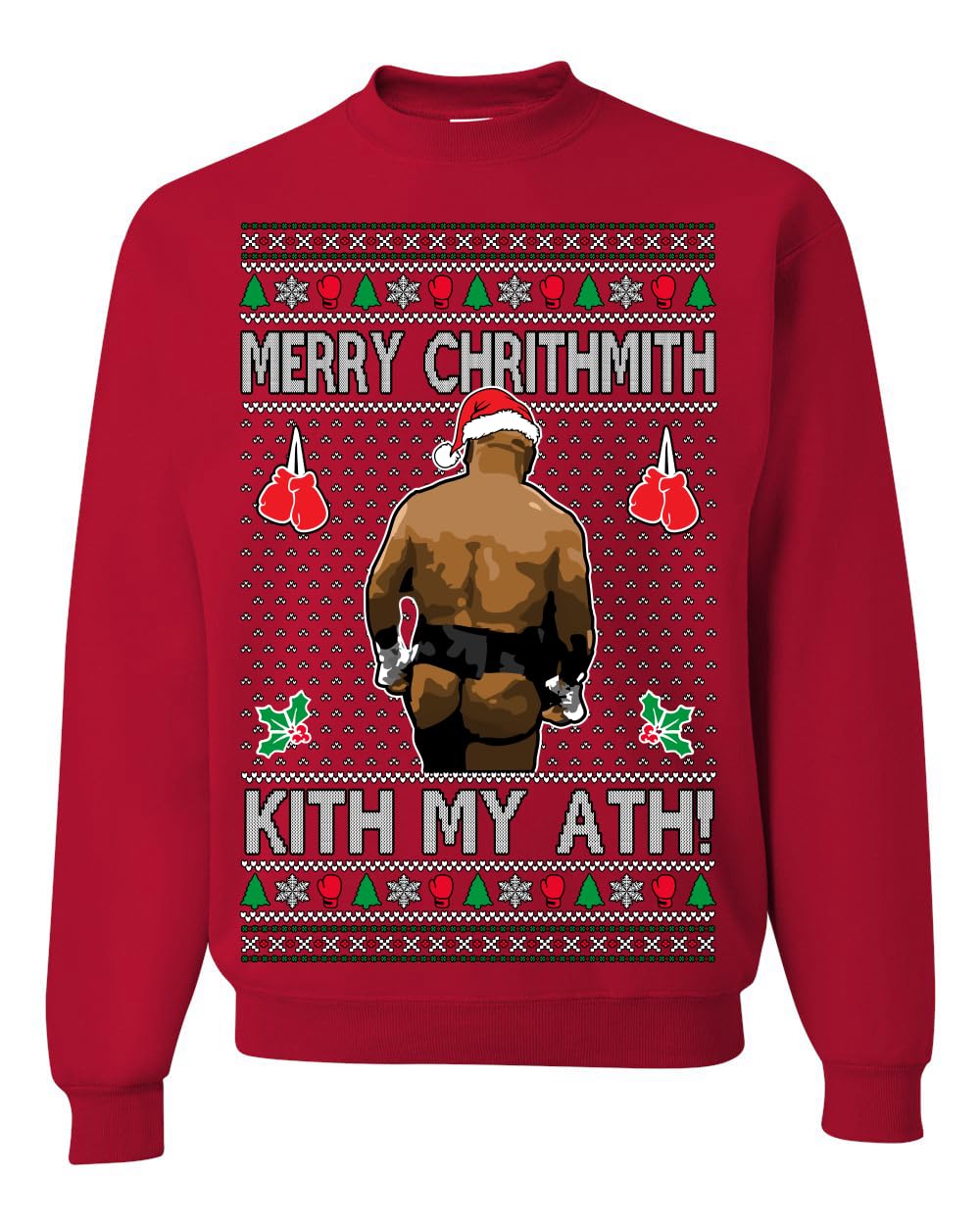 Merry Chrithmith Ugly Christmas Sweater Unisex Crewneck Graphic Sweatshirt