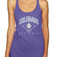 American Baseball Fan Vintage Distressed Field Sports Gift Tri-Blend Racerback Tank