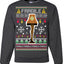 Fragile Leg Lamp Ugly Christmas Sweater Unisex Crewneck Graphic Sweatshirt