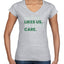 Grease The Poles Broad Street Phil Football Sports Womens Standard V-Neck Tee