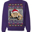 Nakatomi Christmas Party McClane Ugly Christmas Sweater Crewneck Sweatshirt