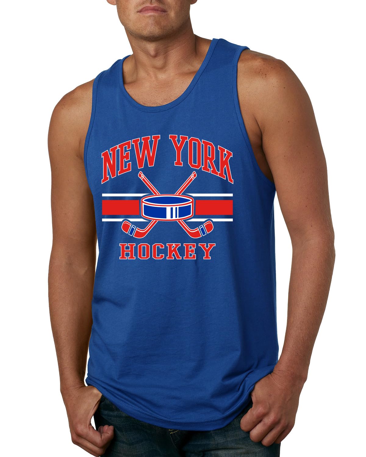 Hometown Fan Team Pride | Fantasy Hockey Fans Sports Mens Tank Top