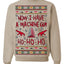 Nakatomi Christmas Party McClane Ugly Christmas Sweater Crewneck Sweatshirt