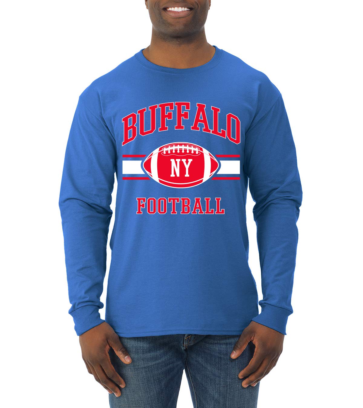City of Arizona ARI American Football Fantasy Fan Sports Mens Long Sleeve Shirt