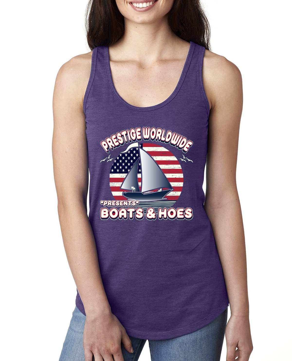 Funny Catalina Wine Mixer Island Pop Culture Ladies Racerback Tank Top