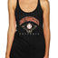 American Baseball Fan Vintage Distressed Field Sports Gift Tri-Blend Racerback Tank