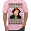 Funny Aunt Bethany Classic Holiday 80s Xmas Movies Ugly Christmas  Men's T-Shirt
