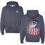US Flag Ford Bronco Cars and Trucks Front and Back Unisex Hoodie Sweatshirt