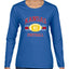 College Football Fan Vintage American Team Design, Retro USA Sports Women's Long Sleeve T-Shirt