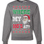 Where my Hos At Santa Ugly Christmas Sweater Unisex Crewneck Sweatshirt