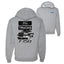 Ford Trucks F150 Pickup Front Back Cars and Trucks Graphic Zip Up Hoodie Sweatshirt