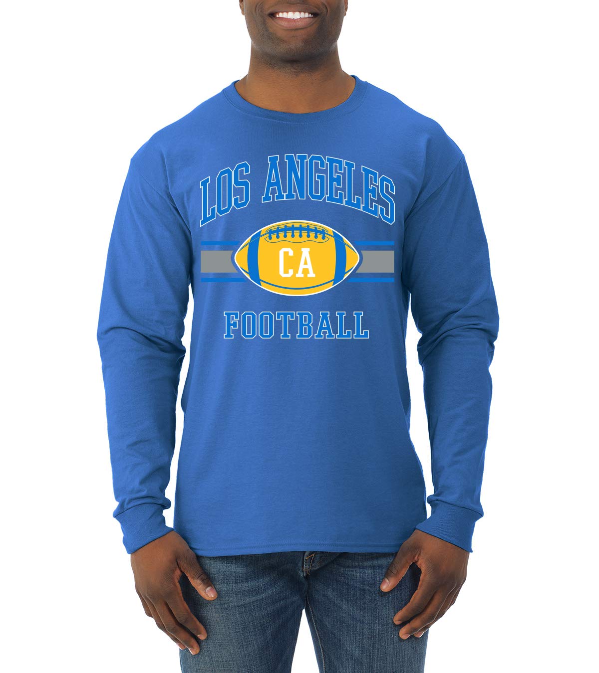 City of Arizona ARI American Football Fantasy Fan Sports Mens Long Sleeve Shirt