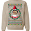 Snitches Get Stitches Ugly Christmas Sweater Unisex Crewneck Sweatshirt